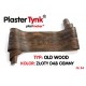 Elastyczna deska elewacyjna PLASTERTYNK Old Wood  "złoty dąb ciemny" OL 54 21x240cm
